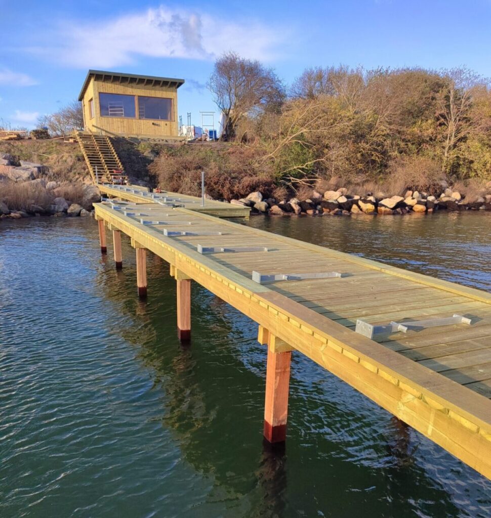 Sauna i Rønne på Bornholm udført med byggerådgivning og arkitekt