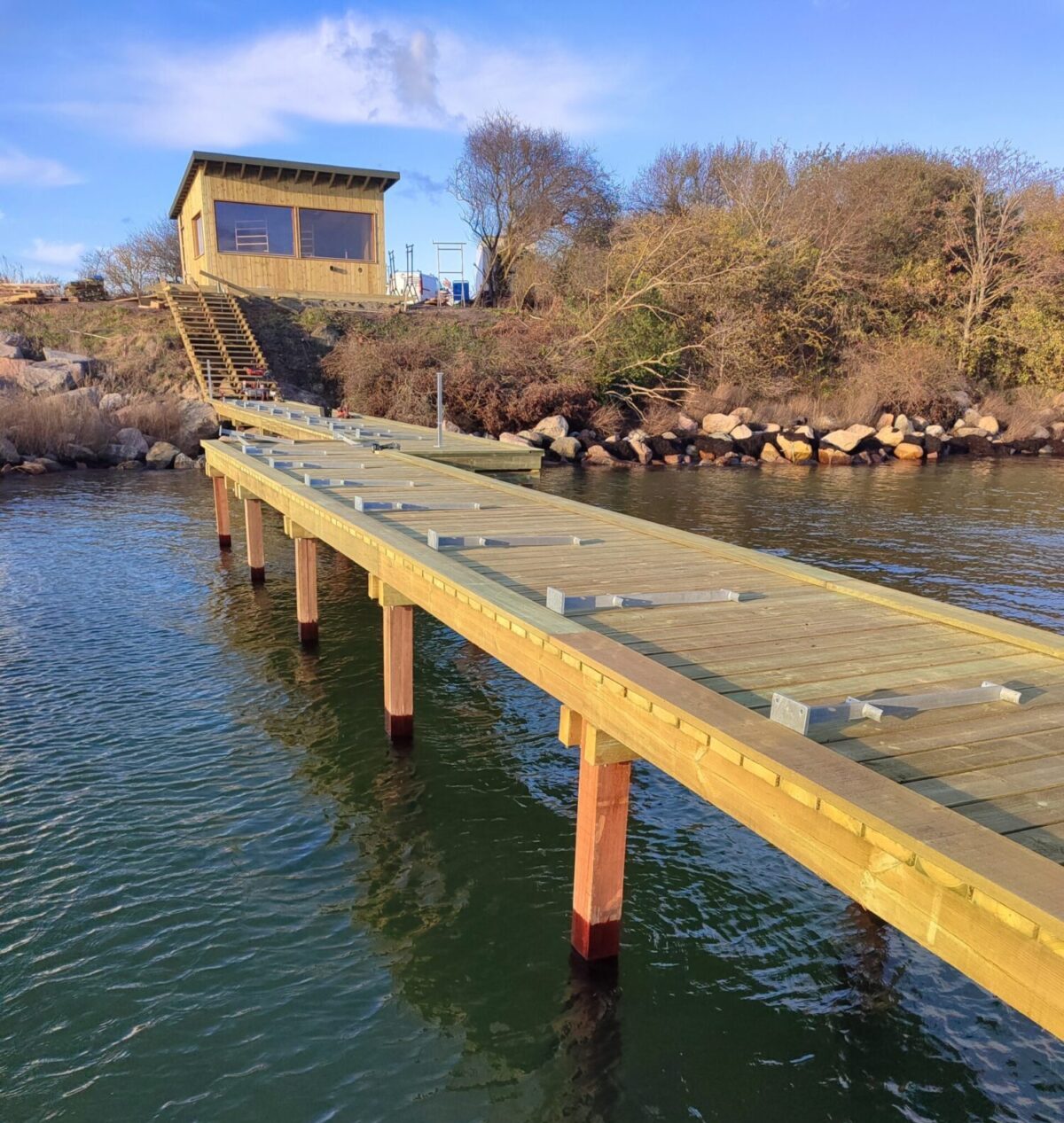 Sauna i Rønne på Bornholm udført med byggerådgivning og arkitekt