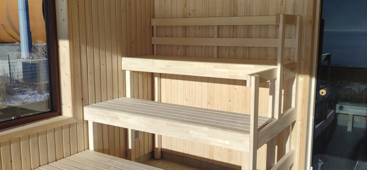 opførelse af sauna i rønne på bornholm